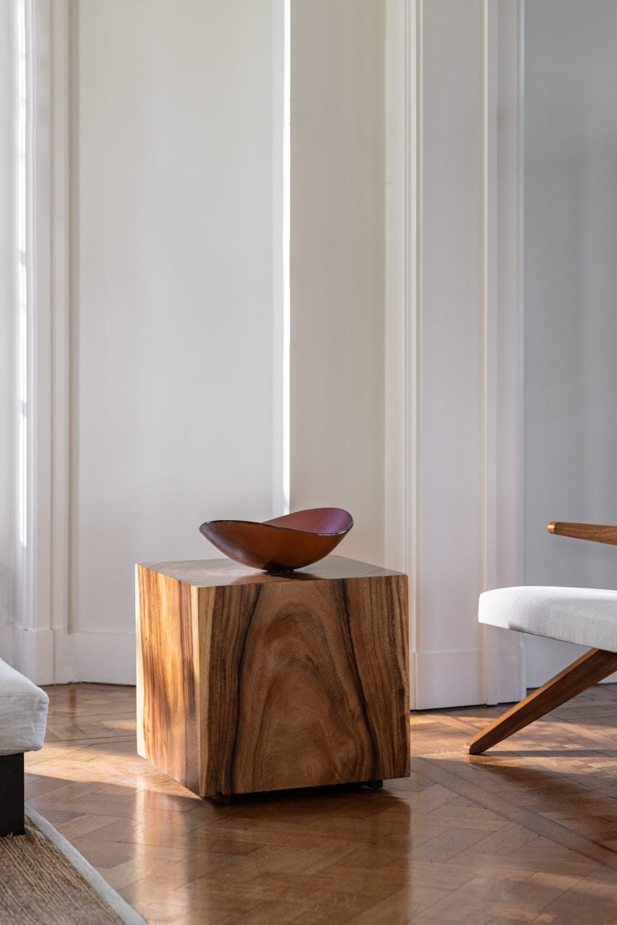 Oval bowl ouro fosco