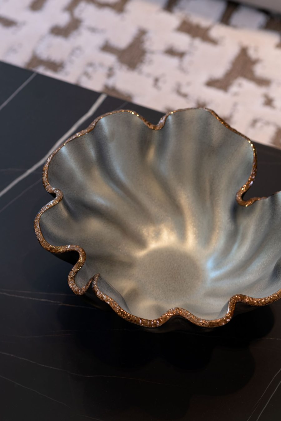 Lirio bowl perola topo bronze