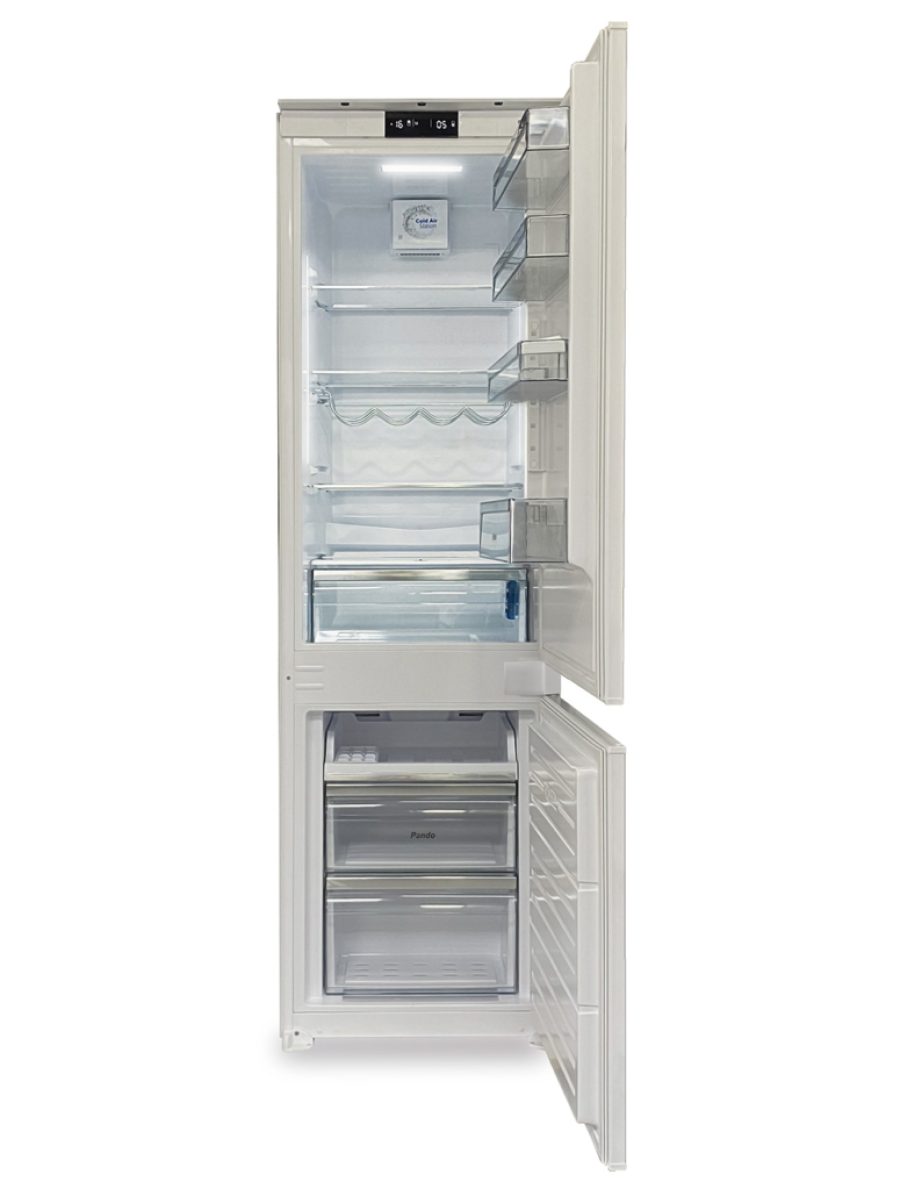 PFBI COMBI Ref. 010334 — Combină frigorifică încorporabilă sub panou decorativ, ușă glisantă