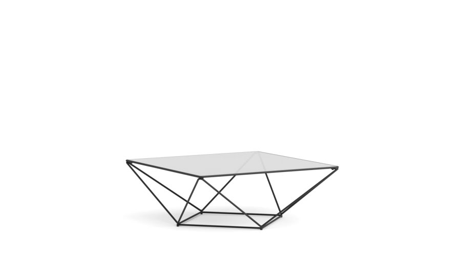 Măsuță de cafea Avet, măsuță joasă 90x90 h33