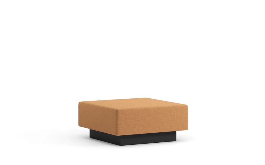 Puf Layout, puf cu platformă metalică 12cm