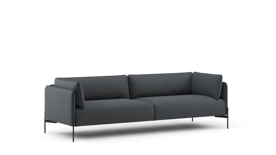 Диван Spectrum, 3,5-местный A02/B01 с подушками для подлокотников