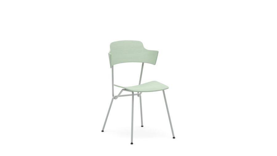 Scaun Strain, scaun din placaj cu cotieră