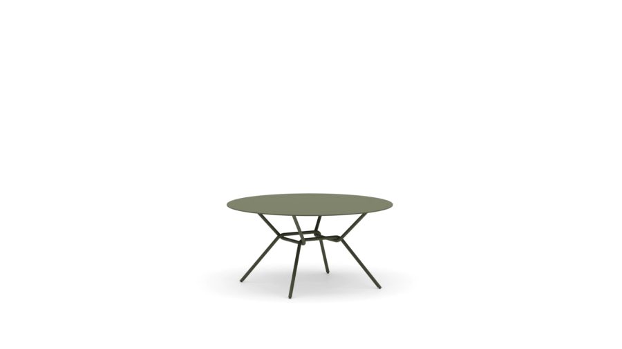 Măsuță de cafea Strain Outdoor, măsuță joasă o70 din metal
