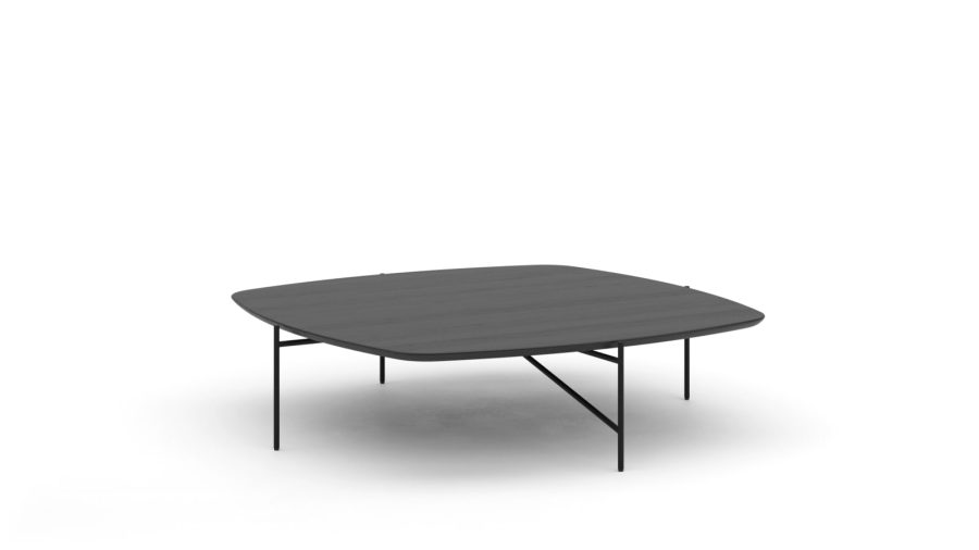Журнальный столик Tinker, низкий столик 120x120 дерево