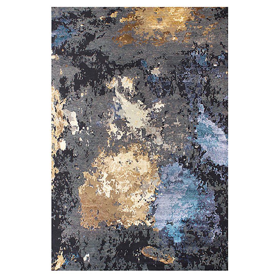 Covor ELITE CHARCOAL BLUE/GOLD