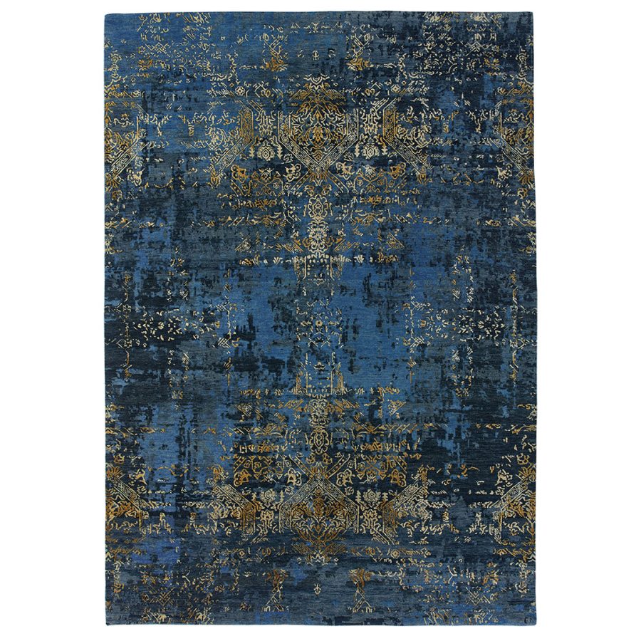 Ковёр ELITE NAVY BLUE/GOLD