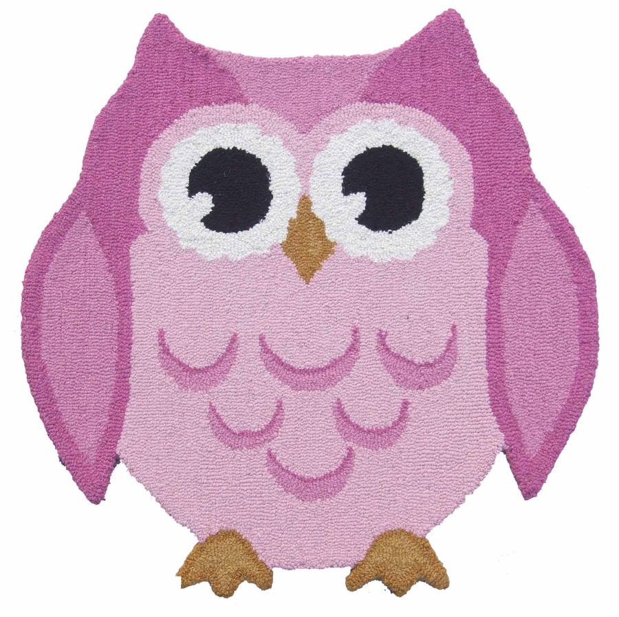 Covor ANIMALS OWL PINK