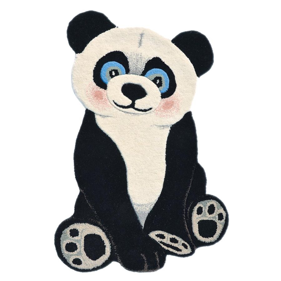 Covor ANIMALS PANDA BLACK/WHITE